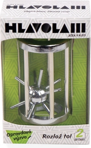 Puzzle metalic ARICIUL ÎN CUȘCĂ