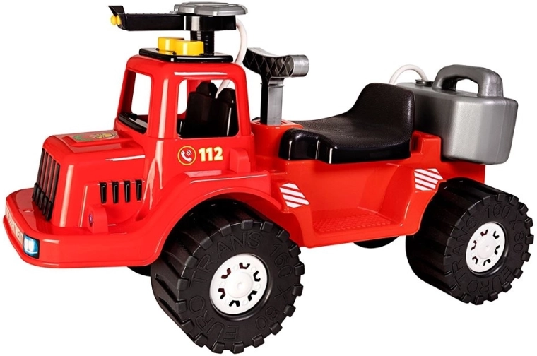Împingător de pompieri pentru copii cu tun de apă BAYO, 70 cm