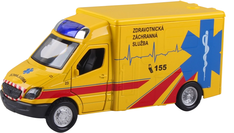 Ambulanță ZZS Mercedes-Benz 1:36 fără ambalaj