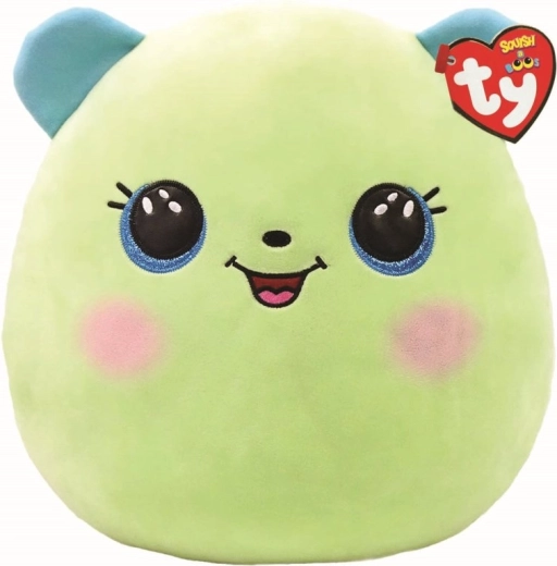 TY Squish-A-Boo pernă de pluș ursulețul Clover 25 cm - 1 bucată