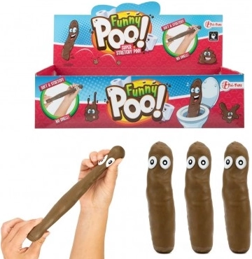 Gumă antistres modelabilă căcățel 15 cm - 1 bucată
