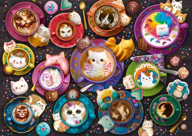 Puzzle Puișori de Cafea 500 piese