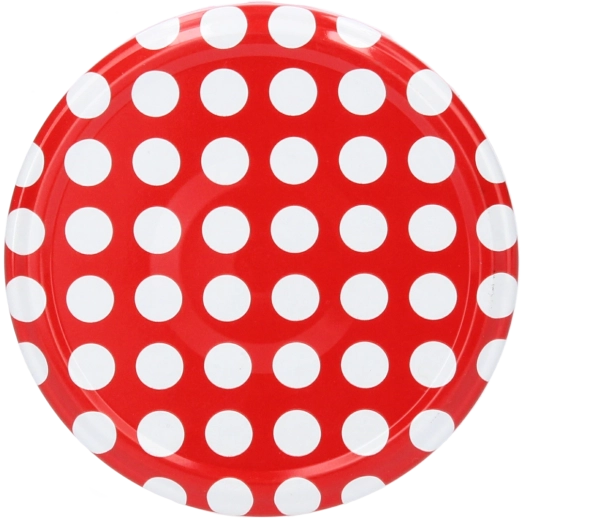 Set de capace pentru conservare 82 mm cu mazăre verde, 10 buc