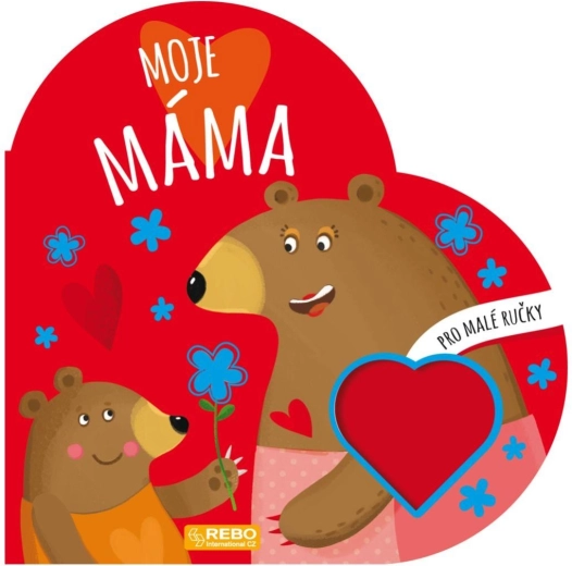 Cărticica Mama mea pentru copii 12 luni+, 20 × 20 cm