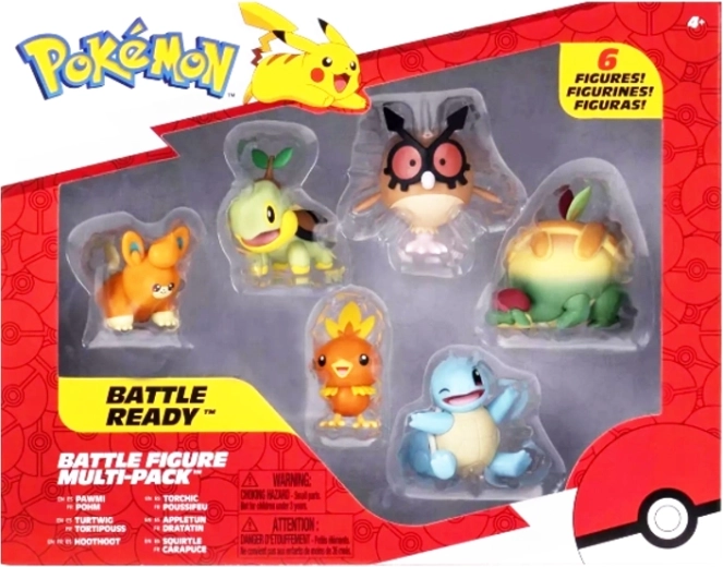 Set Pokémon cu 6 figurine