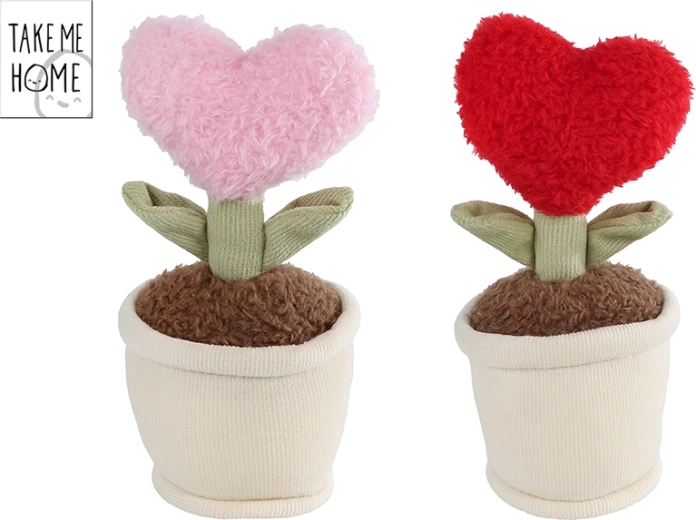 Inimioară pufoasă Take Me Home 16,5 cm