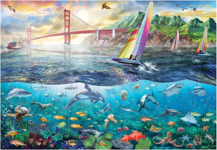 Puzzle Anatolian Podul din San Francisco 2000 de piese