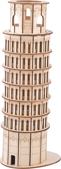 Puzzle 3D din lemn Turnul din Pisa