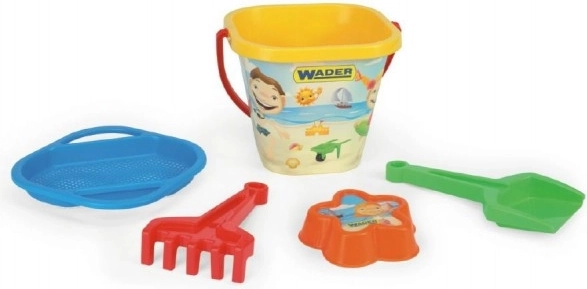 Set de nisip Wader Happy Summer IML 5 piese