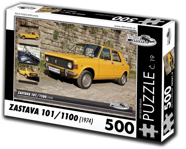 Puzzle retro-auto Zastava 101/1100 (1974) – 500 piese