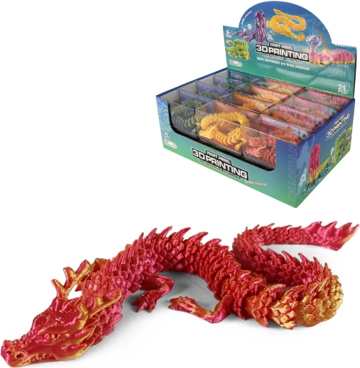 Dragon chinezesc magic imprimat 3D - 1 bucată