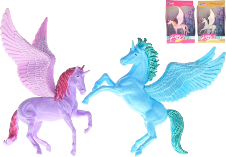 Figurină unicorn 11 cm – variante colorate