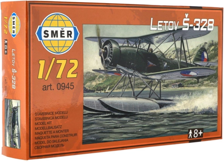 Model din plastic al avionului Letov Š-328 la scara 1:72