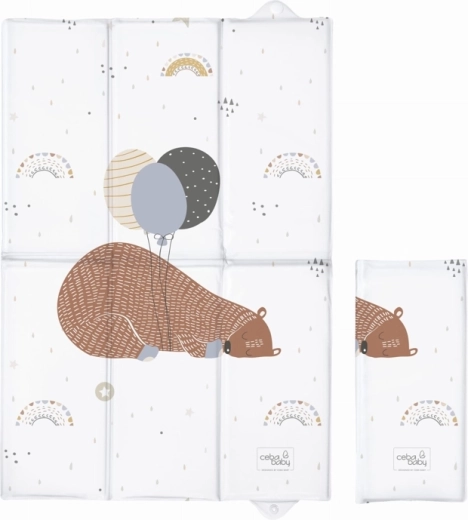 Ceba Baby saltea de înfășat pentru călătorie Big Bear 40 × 60 cm
