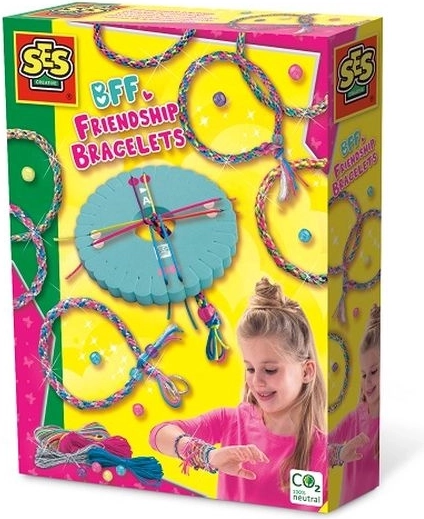 SES Creative set BFF pentru împletit brățări ale prieteniei