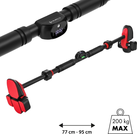 Bară de tracțiuni pentru ușă cu contor și nivelă HMS DD500