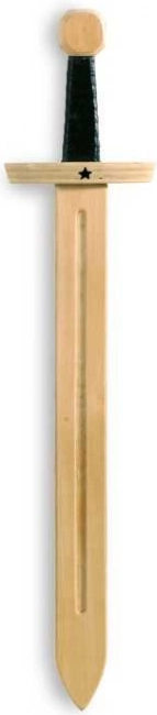 Small foot sabie din lemn cavalerul stelei