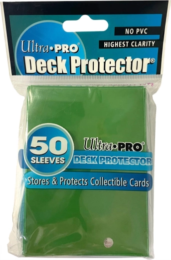 Ultra Pro Deck Protector Matrix green – sleeve-uri pentru cărți 50 buc.