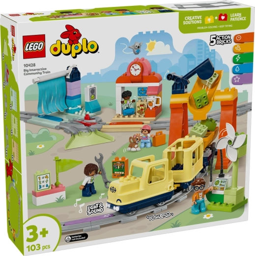 LEGO® DUPLO® 10428 Trenul comunitar mare interactiv
