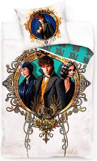 Lenjerie de pat Fantastic Beasts 140 × 200 cm