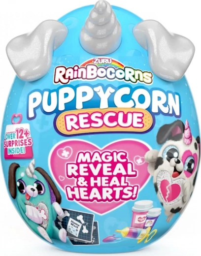 ZURU Rainbocorns cățeluș bolnăvior – surpriză roz