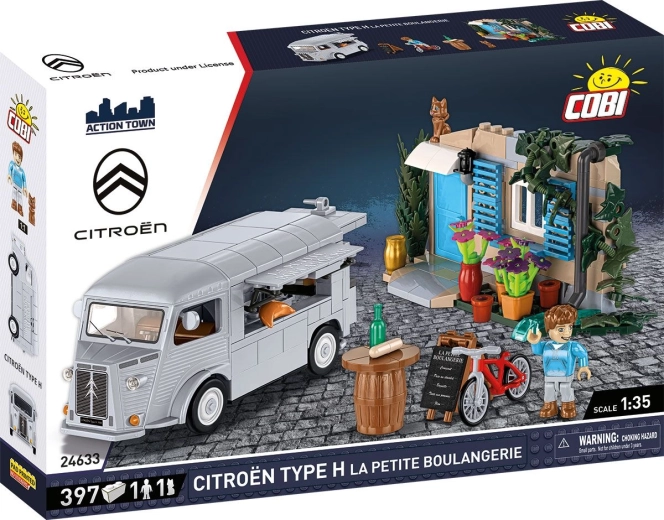 Cobi Citroën Type H la petite boulangerie 1:35 - set de construcție