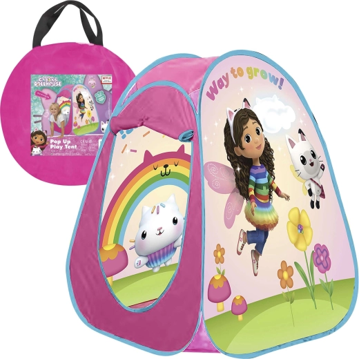 Cort pentru copii autodesfășurabil Căsuța lui Gabi pentru cameră și grădină