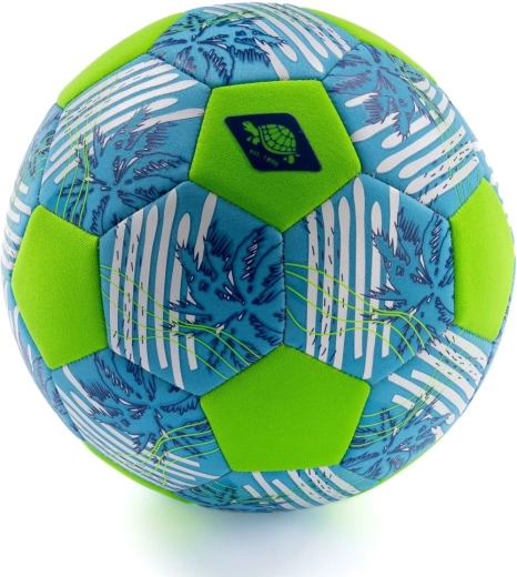 Minge de fotbal de plajă Schildkröt din neopren Beach, mărimea 5, verde