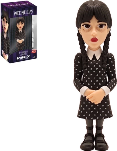 Figurină Minix Wednesday Addams (Netflix) - 1 bucată