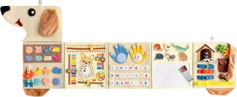 2Kids Toys panou de activități moale cățel