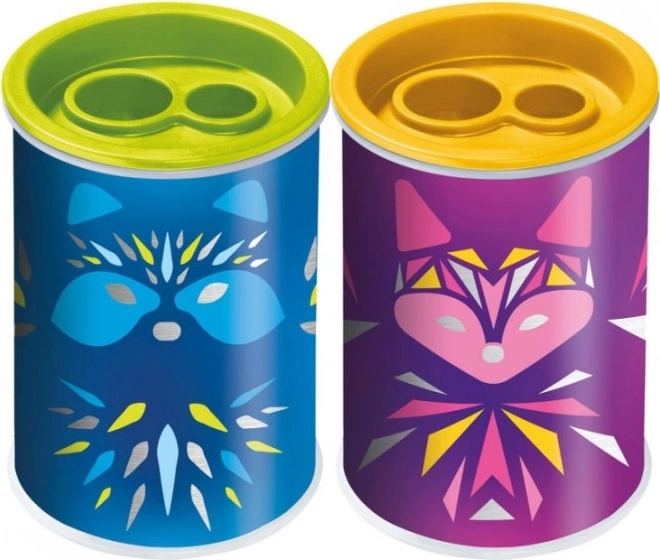 Ascuțitoare metalică cu recipient Mini Cute MAPED