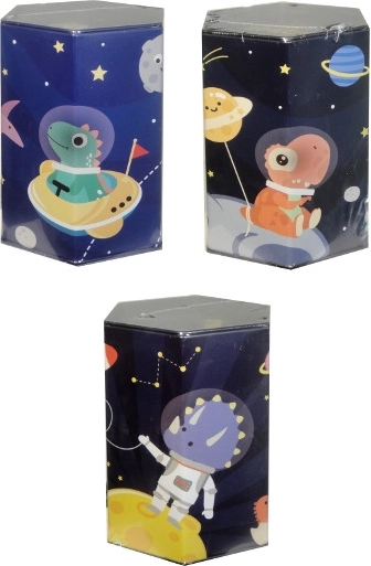 Pușculiță pentru copii cu motiv spațial