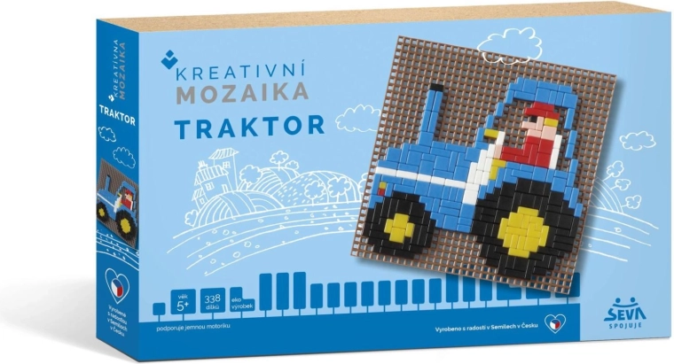 Mozaic creativ Tractor (338 piese)
