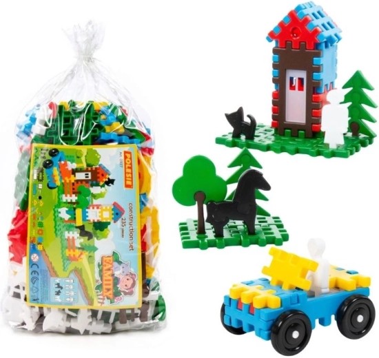 Set de construcție Blok Family – 235 piese