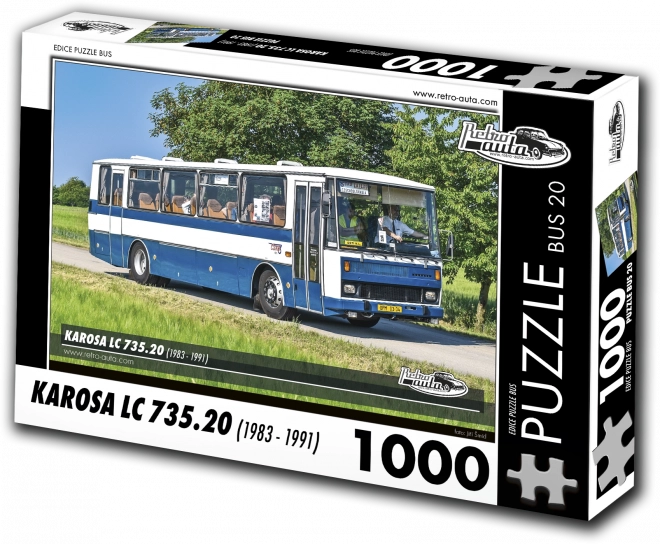 Puzzle Retro-mașini Karosa LC 735.20 (1983–1997) – 1000 piese