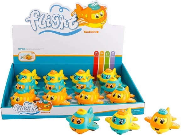 Jucărie avion cu mecanism inerțial 8,5 cm