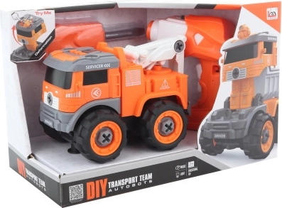 Platformă de remorcare cu șuruburi cu telecomandă 2‑în‑1 robot