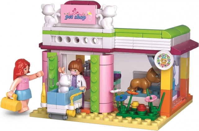 Set de construcție Clinica Veterinară SLUBAN