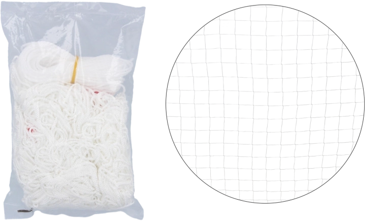 Plasă pentru poarta de fotbal 213 × 152 × 75 cm