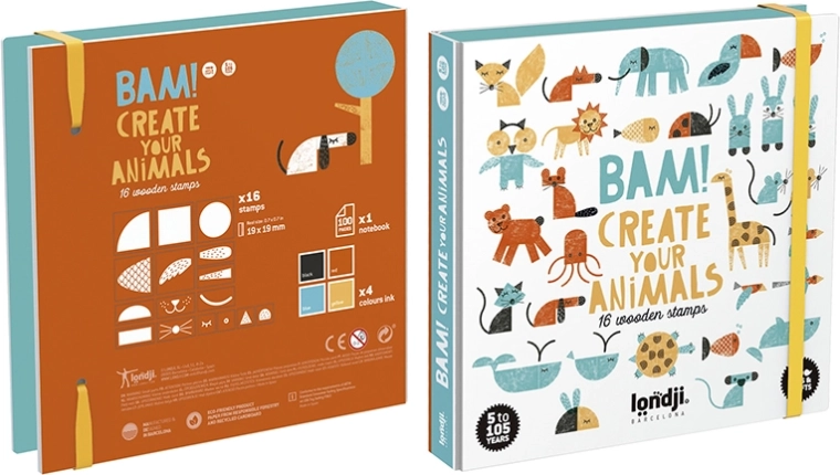 Set de ștampile ZOO LONDJI