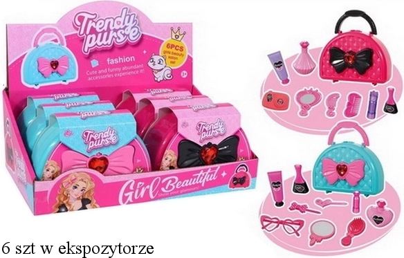 Set de frumusețe pentru copii în poșetă