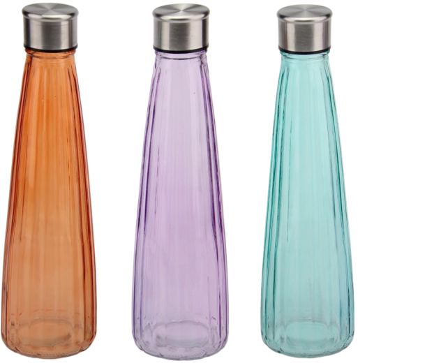 Sticlă din plastic 0,5 l cu capac înșurubabil