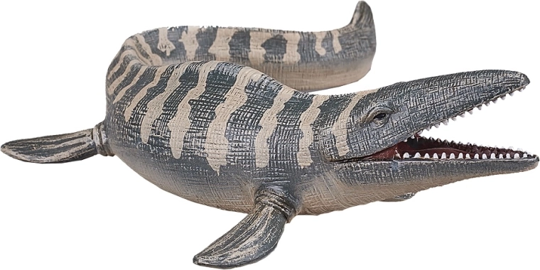 Modelul creaturii marine preistorice Tylosaurus de la Mojo