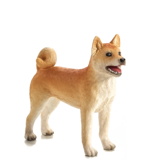 Figurină din plastic câine Shiba Inu MOJO