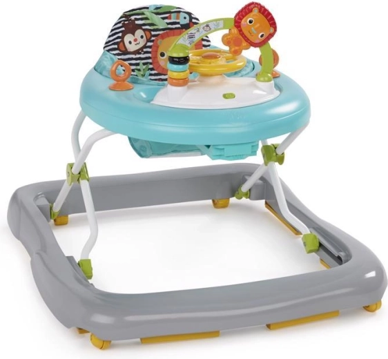 Premergător BRIGHT STARTS Zig Zag Zebra, reglabil și interactiv