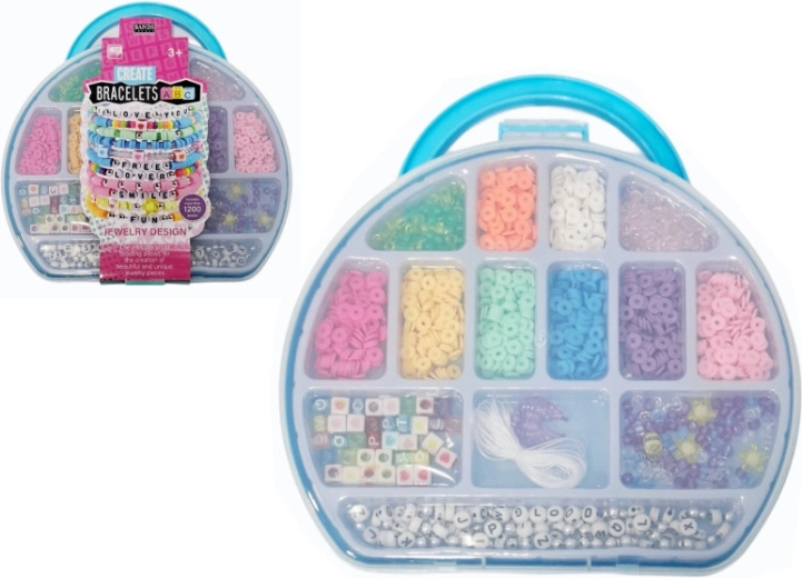 Set de mărgele cu accesorii pentru confecționarea bijuteriilor