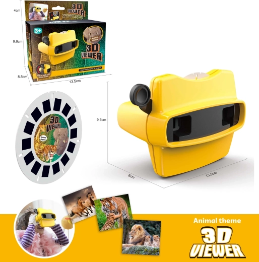 Ochelari 3D Safari pentru copii 13,5 × 8 × 9,6 cm