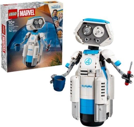 LEGO Marvel Fantastic Four robotul H.E.R.B.I.E.