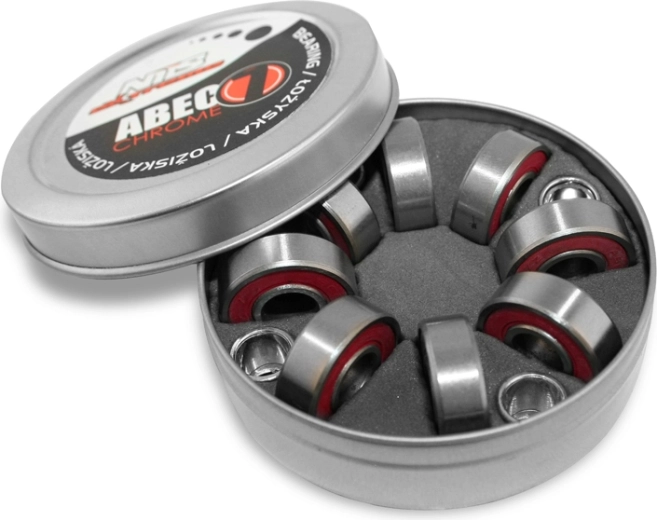 Rulmenți ABEC 7 RS Chrome NILS Extreme (8 buc)