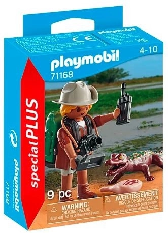 Playmobil Special Plus explorator cu un tânăr caiman